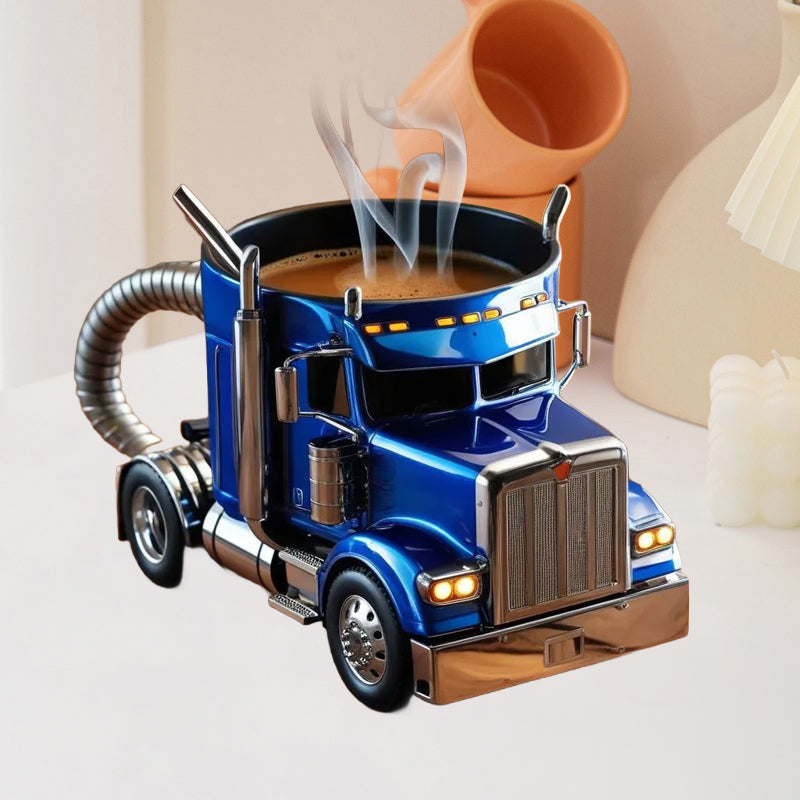 Semi-truck kaffekrus