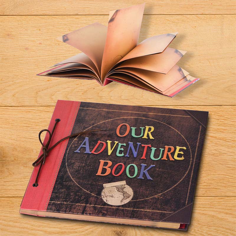 Abenteuer-DIY-Fotoalbum