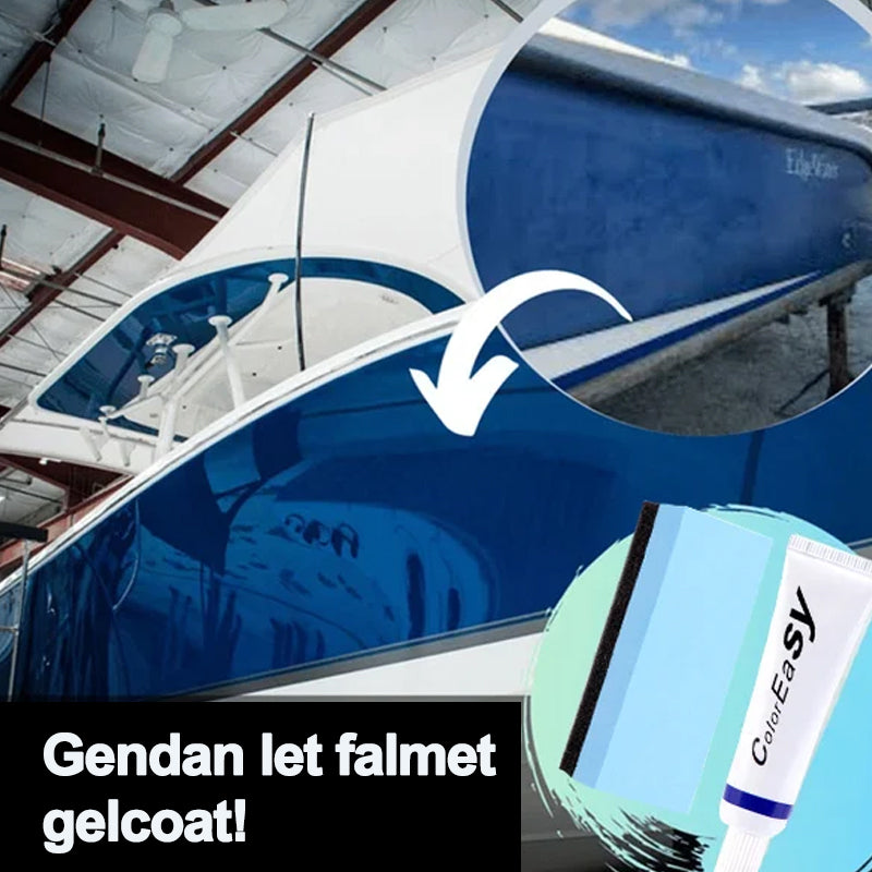 Skinnende Falmet Gelcoat Restaurator