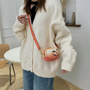 Kleine Kürbis Halloween Tasche