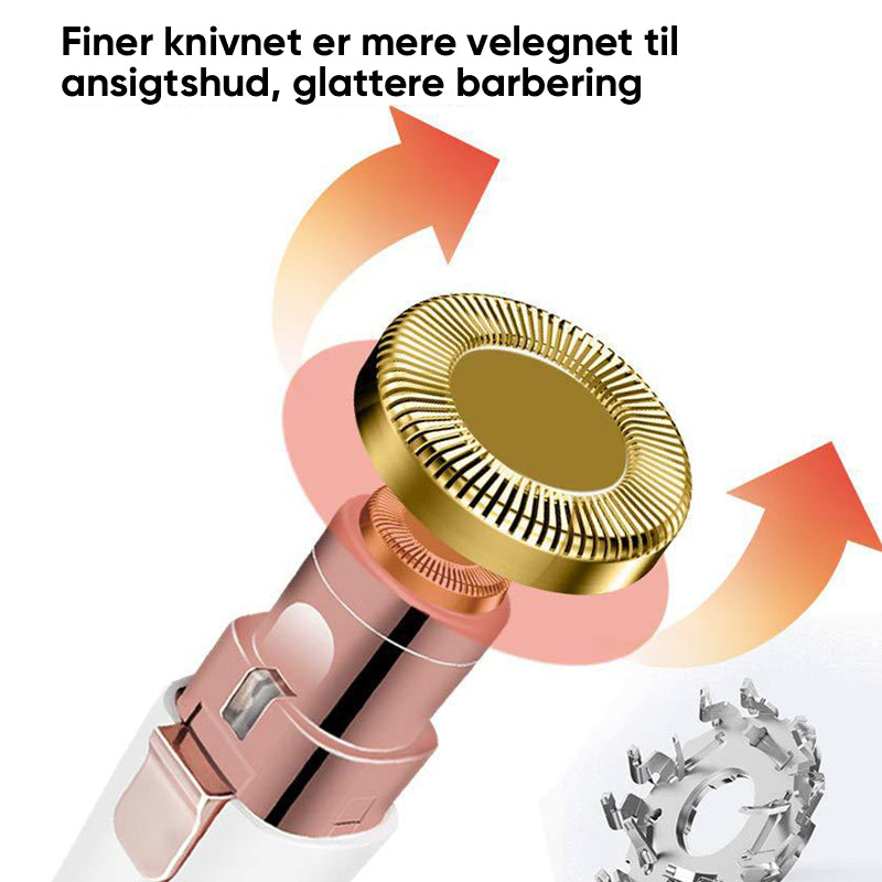 2-i-1 Elektrisk Øjenbrynstrimmer