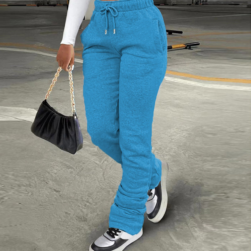 Jogginghose mit Kordelzug in der Taille für Damen