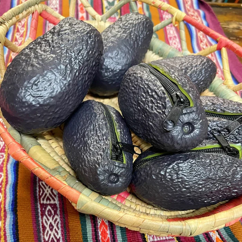 Avocado-Geldbörsenbeutel