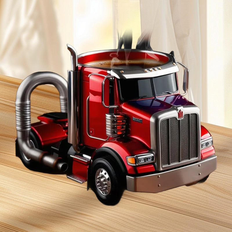 Semi-truck kaffekrus
