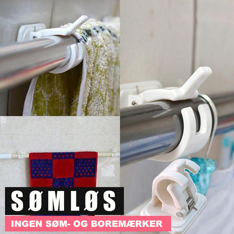 Sømløse justerbare stangbeslag