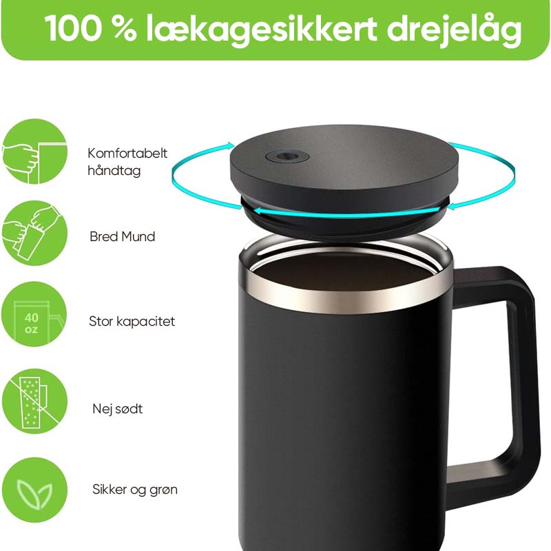 Rejsekrus i rustfrit stål