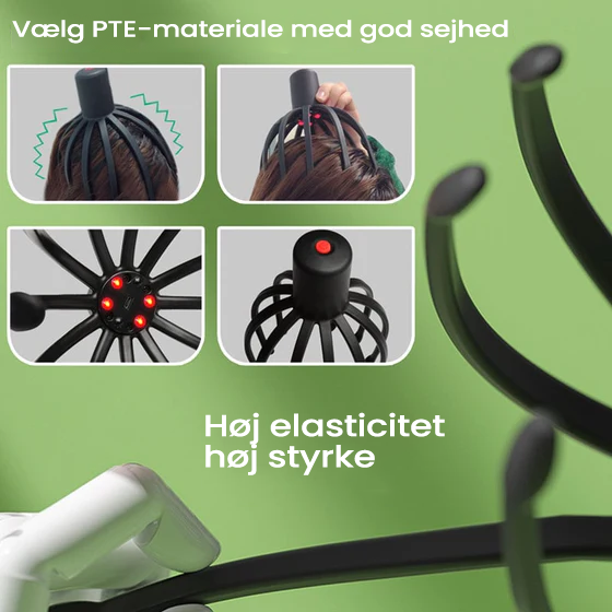 Blæksprutte hovedmassager