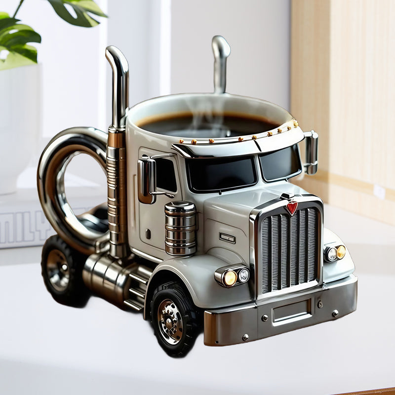 Semi-truck kaffekrus