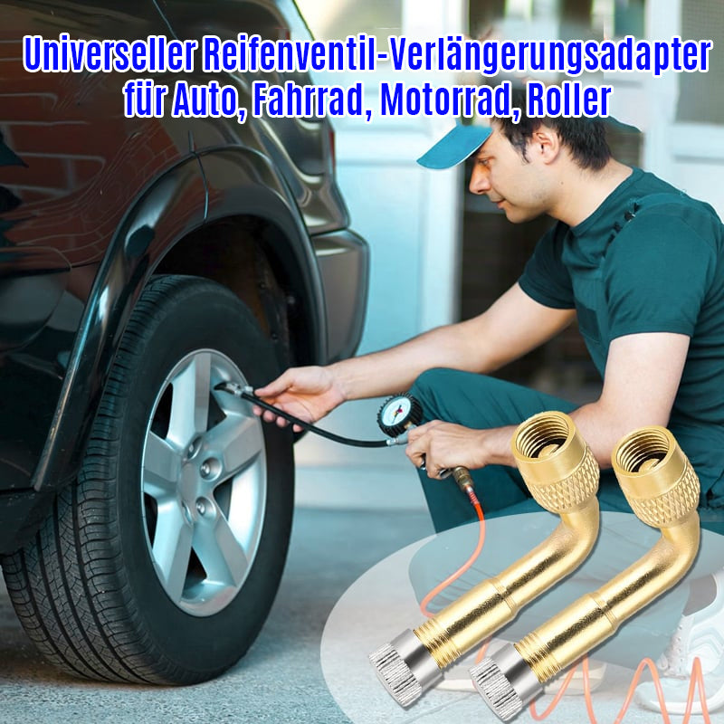 Universal Reifenventil-Verlängerungsadapter