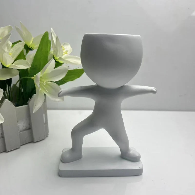 Sportliche Sukkulenten-Topfpflanzen