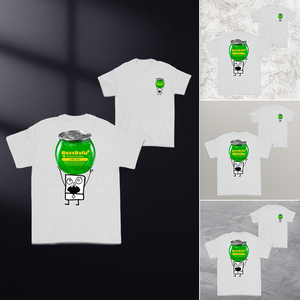 Doodlebob Lustiges Trinken 2-seitiges T-Shirt