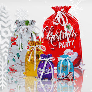 Süßigkeiten-Geschenktüten vom Weihnachtsmann