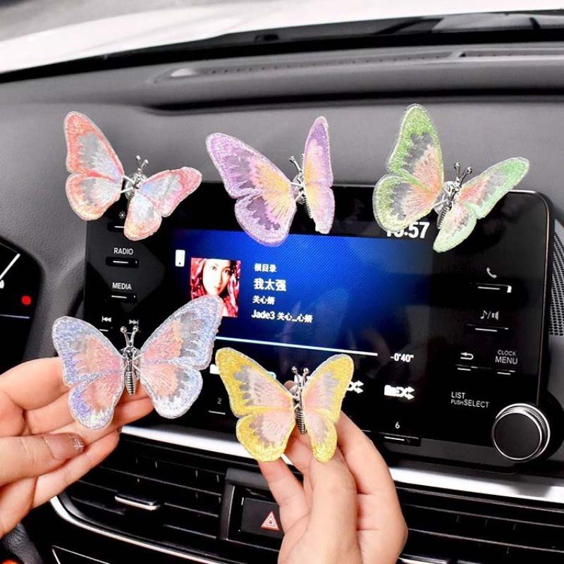 Stickdatei Duft Schmetterling Autodekoration