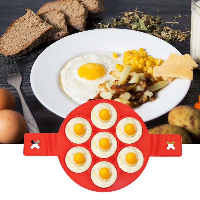 Non-stick silikone pandekageform ring