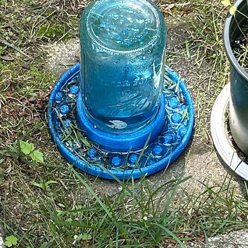 Bienenfutterstation für normale Einmachgläser