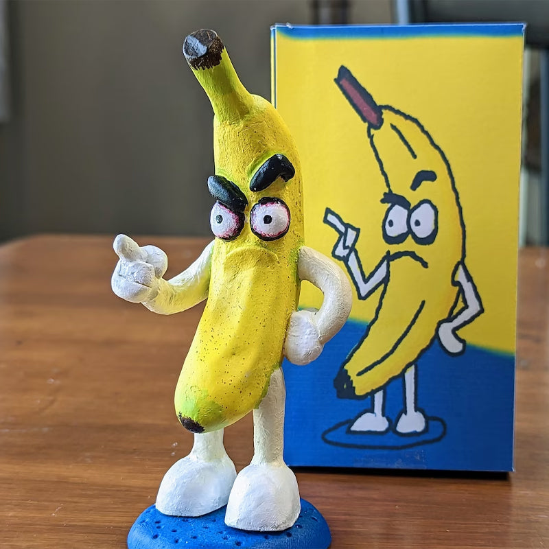 Mini Bananen Ornament
