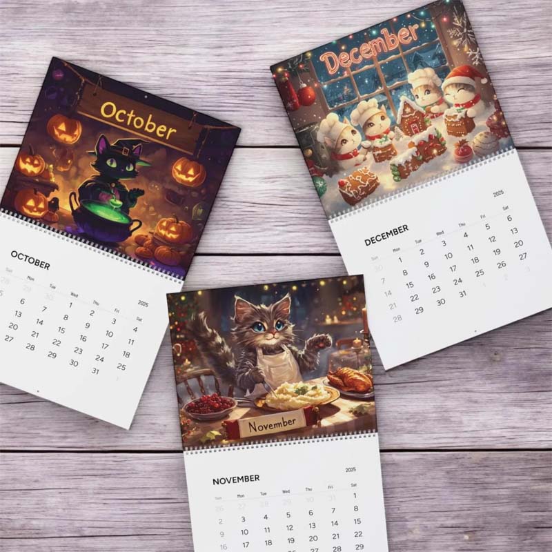 Kattens Madkalender 2025