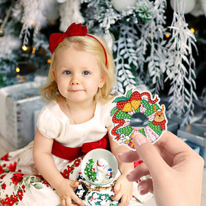 Weihnachts-Malaufkleber-Set