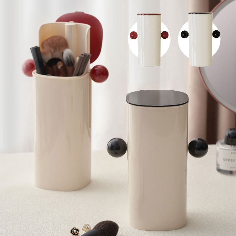 Automatisch anhebbare, staubdichte Aufbewahrungsröhre für Makeup-Pinsel