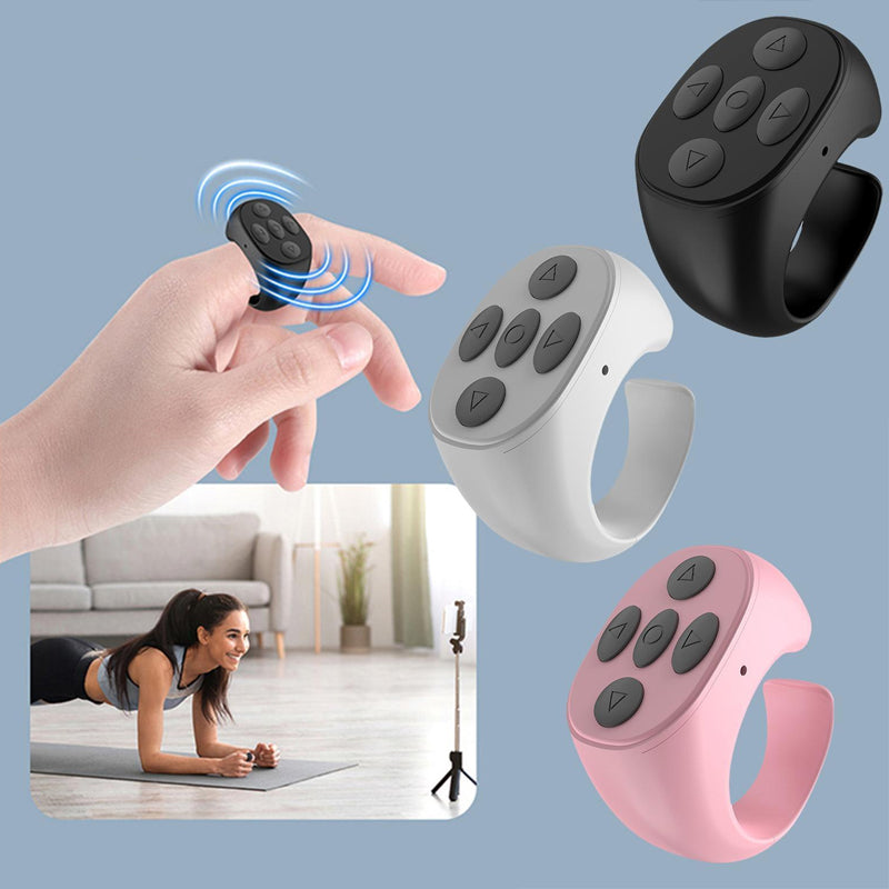 Trådløs Bluetooth-fjernbetjening med fingerspidserne