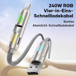 240 W 4-in-1 USB-C-Kabel