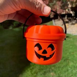 Kürbis Mini Eimer