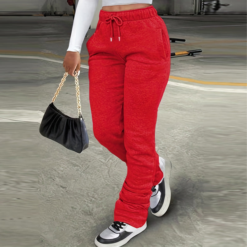 Jogginghose mit Kordelzug in der Taille für Damen