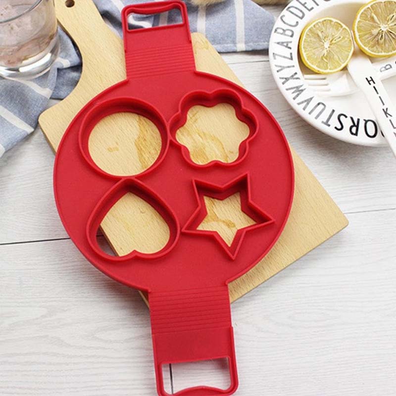 Non-stick silikone pandekageform ring