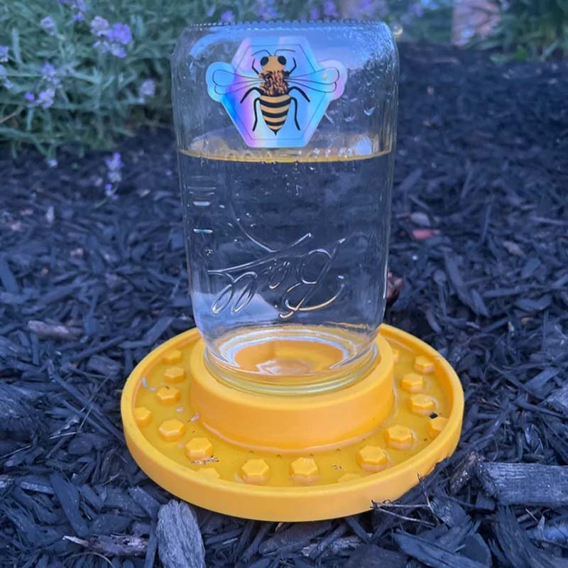 Bienenfutterstation für normale Einmachgläser