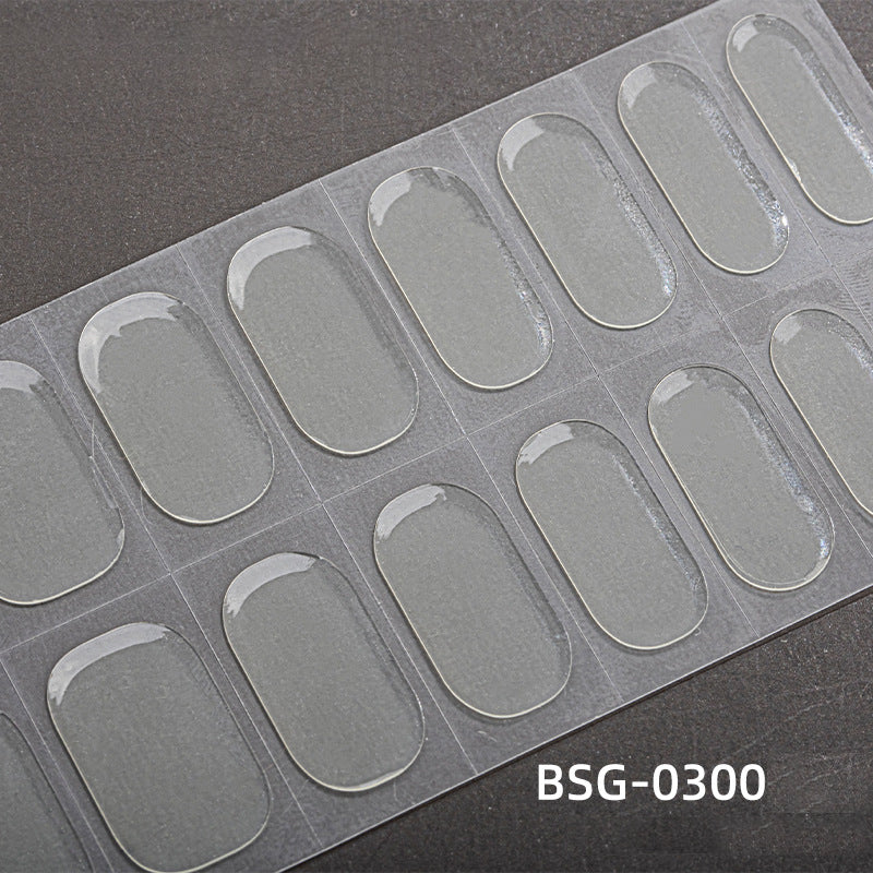 Gel-Nagelaufkleber-Set