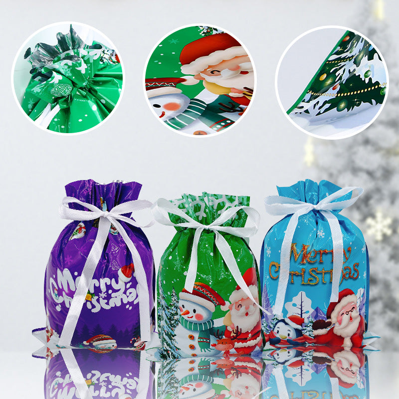 Süßigkeiten-Geschenktüten vom Weihnachtsmann