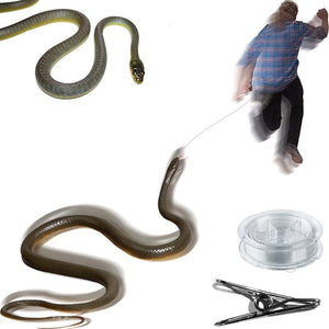 Schlangenstreich mit Schnur und Clip