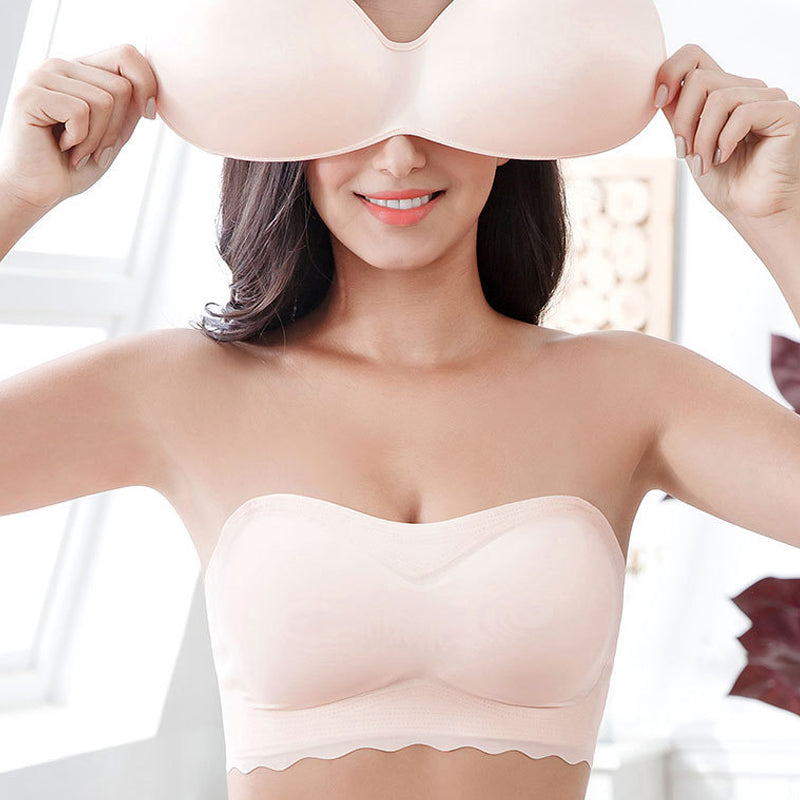Super Sexy Abnehmbarer Träger Unsichtbarer Push Up BH