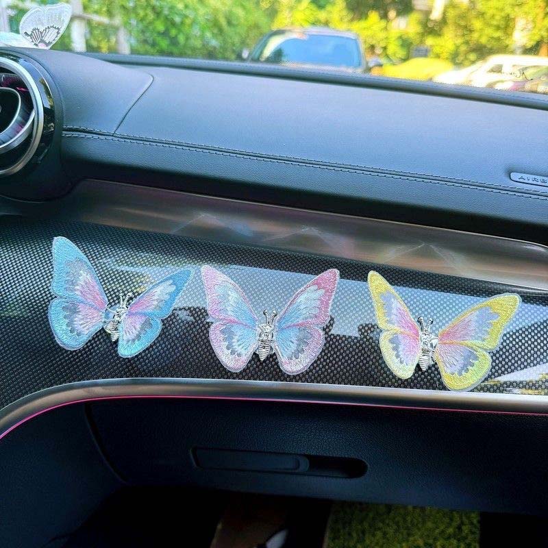 Stickdatei Duft Schmetterling Autodekoration