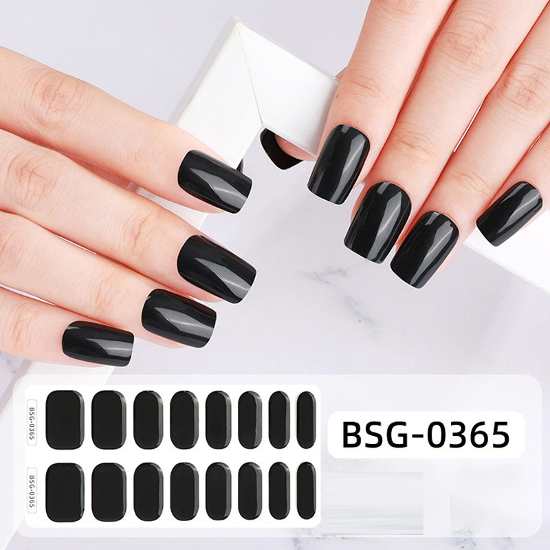 Gel-Nagelaufkleber-Set
