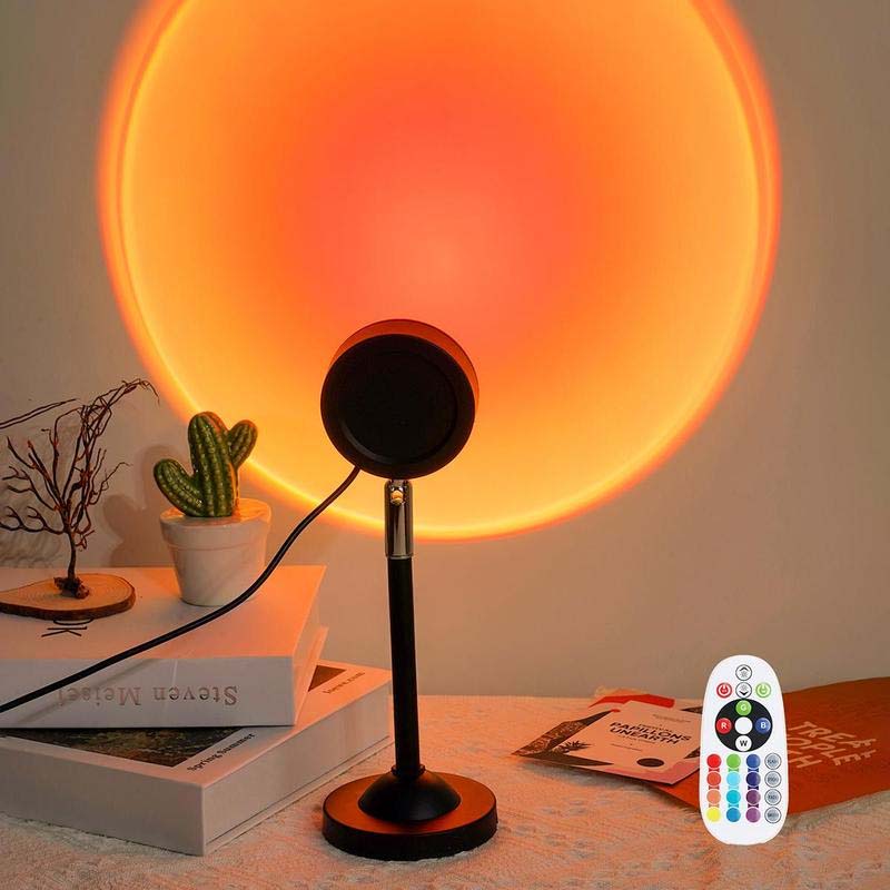 RGB solnedgangsprojektionslampe
