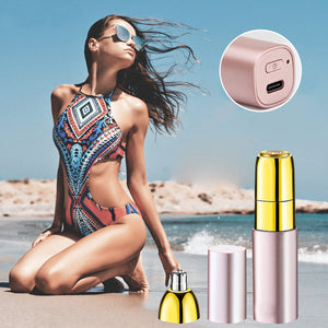 Tragbarer 2-in-1-Trimmer zur Haarentfernung