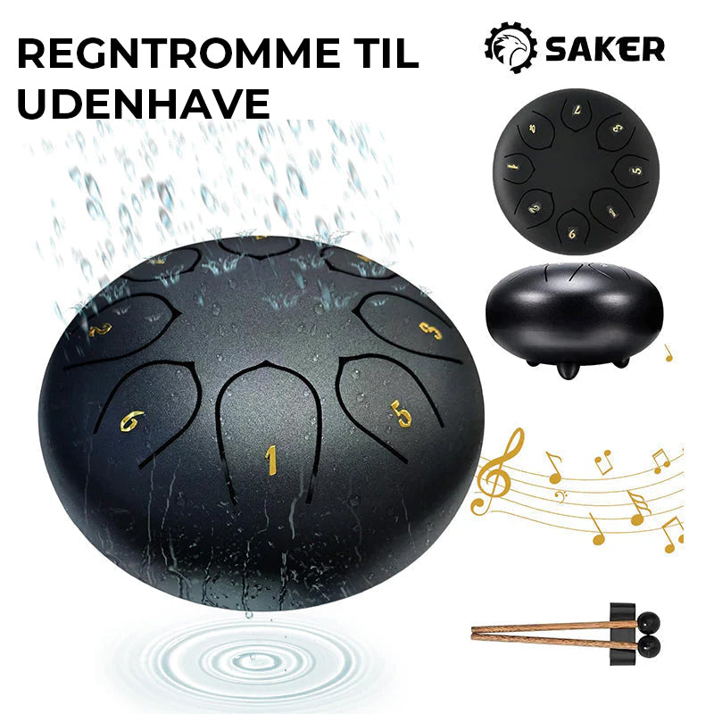 Regntønde til udendørshave med The Fingerstalls (engelsk nodemusik)