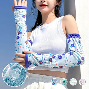 Sonnenschutzhülle aus Eisseide