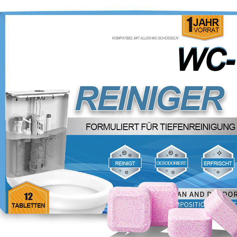 Brausetabletten zur Toilettenreinigung – 12 Tabletten