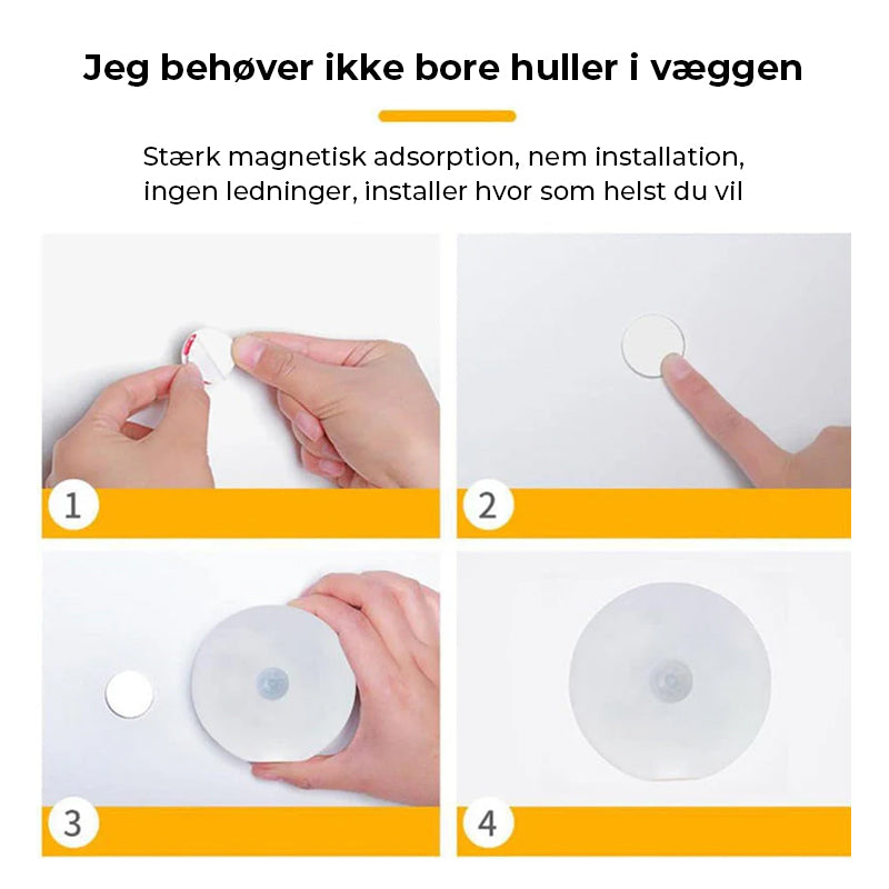 LED intelligent menneskelig kropssensorlys