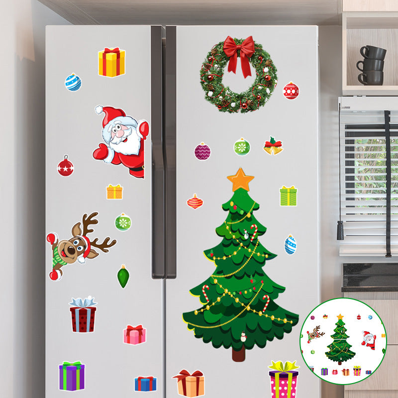 Magnetiske klistermærker med juletema