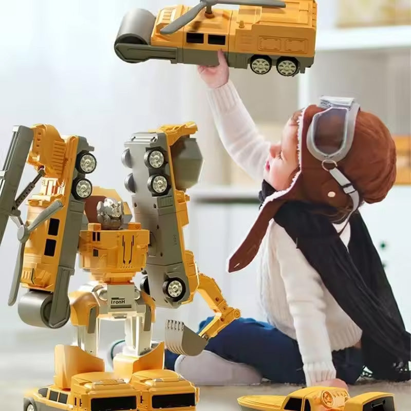 Magnetisches Transform-Engineering-Auto-Zusammenbauspielzeug