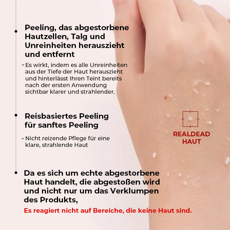 Sanftes Peeling-Ampulle – Schwarzer Reis