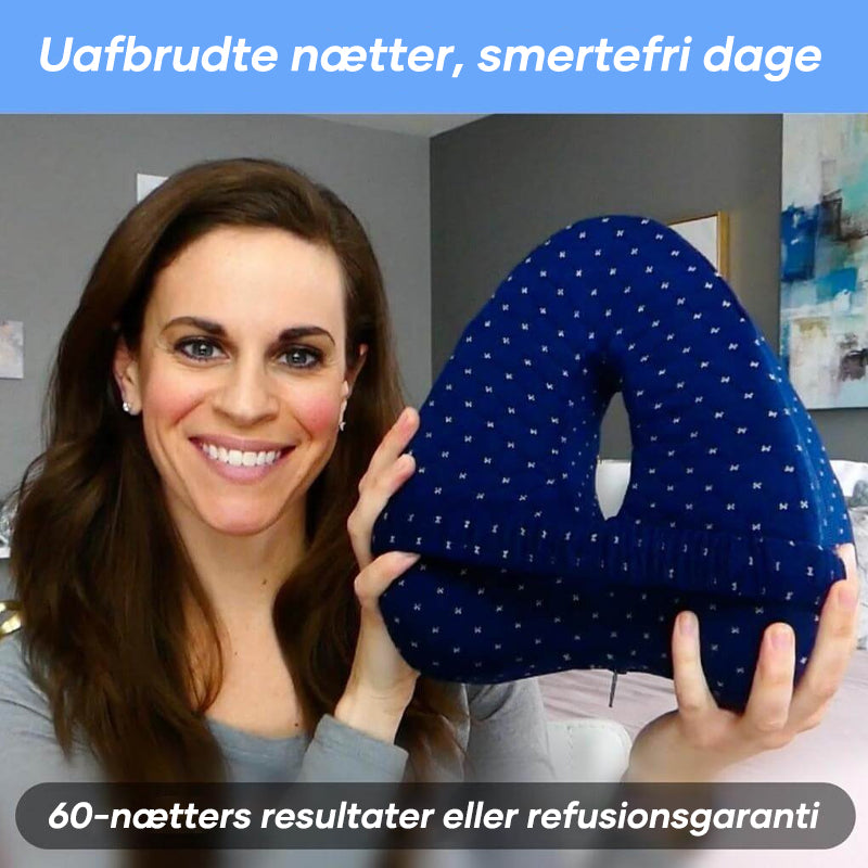 Hjerteformet benpude