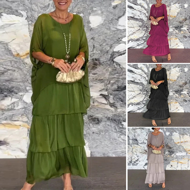 Elegantes lockeres Kleid (2 kaufen für kostenlosen Versand)