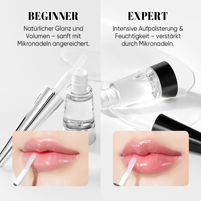Transparenter Lippen-Gloss mit Feuchtigkeit & Volumen
