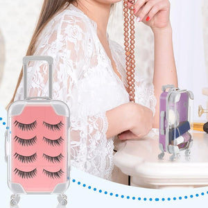 Mini-Koffer Wimpernetui