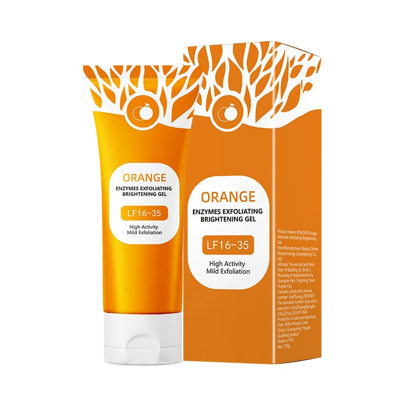Orangen-Enzym Peeling-Gel 100 g – Gesichtsreiniger & Hautpeeling