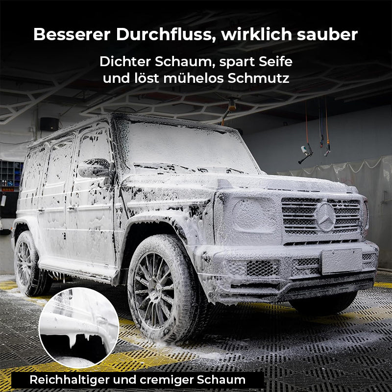 Schnellanschluss-Hochdruckschaumkanone für mühelose Autowäsche